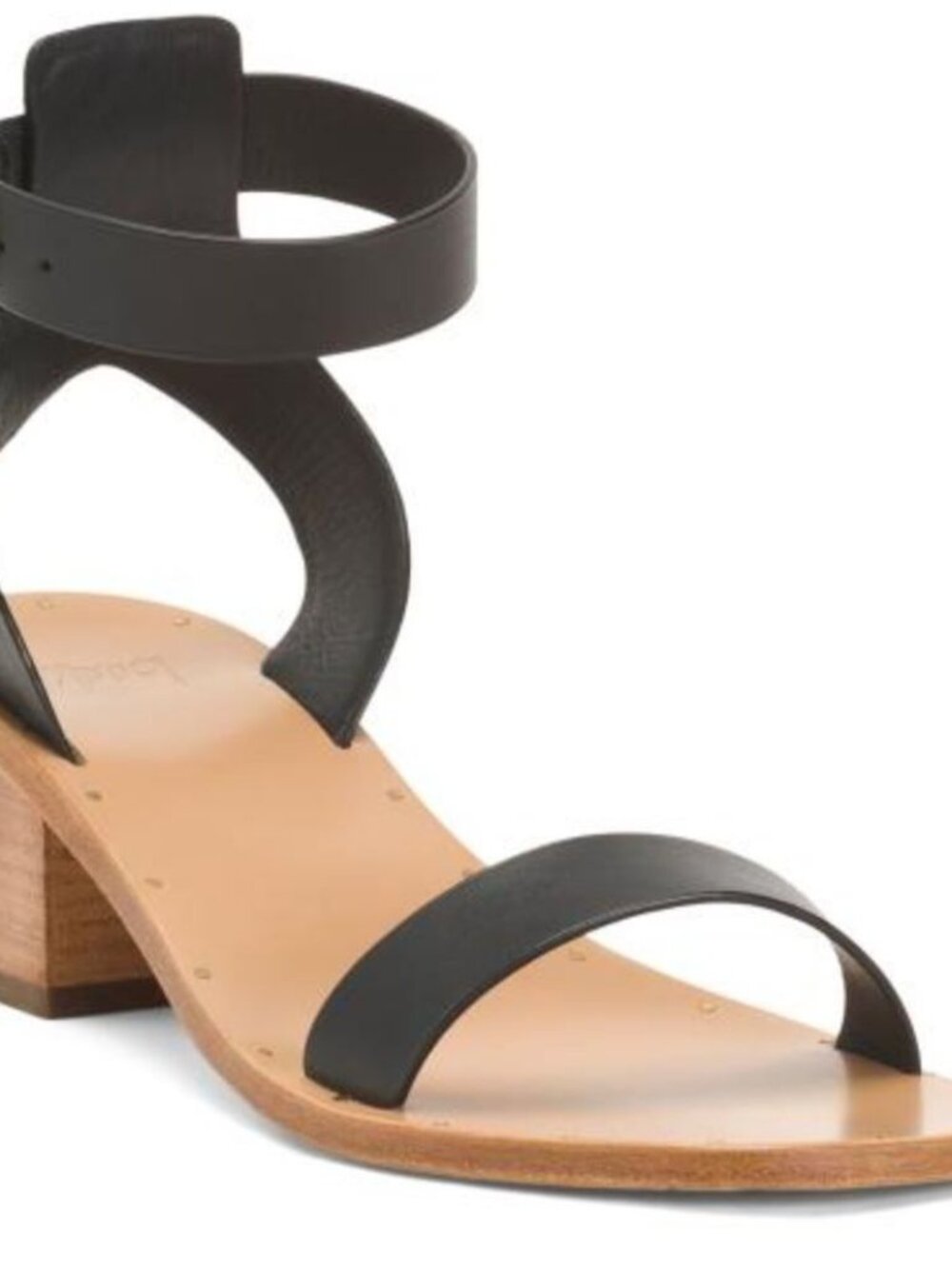 NIB Women's Beek Sapphire Strappy Classic Heeled Sandals in Black Size 9